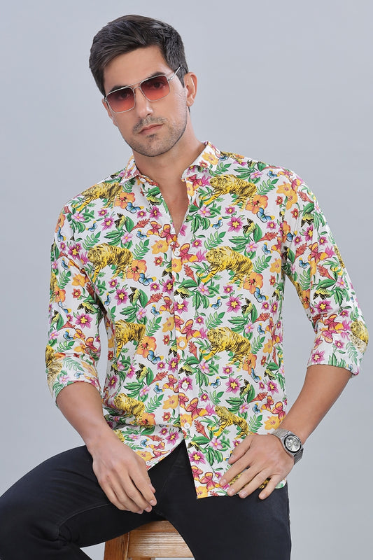 Tiger Printed Shirt