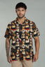 The Pop Art Muse Printed Camp Shirt