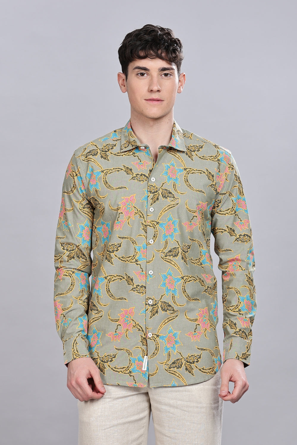 Ouro Floral Printed Shirt Main image