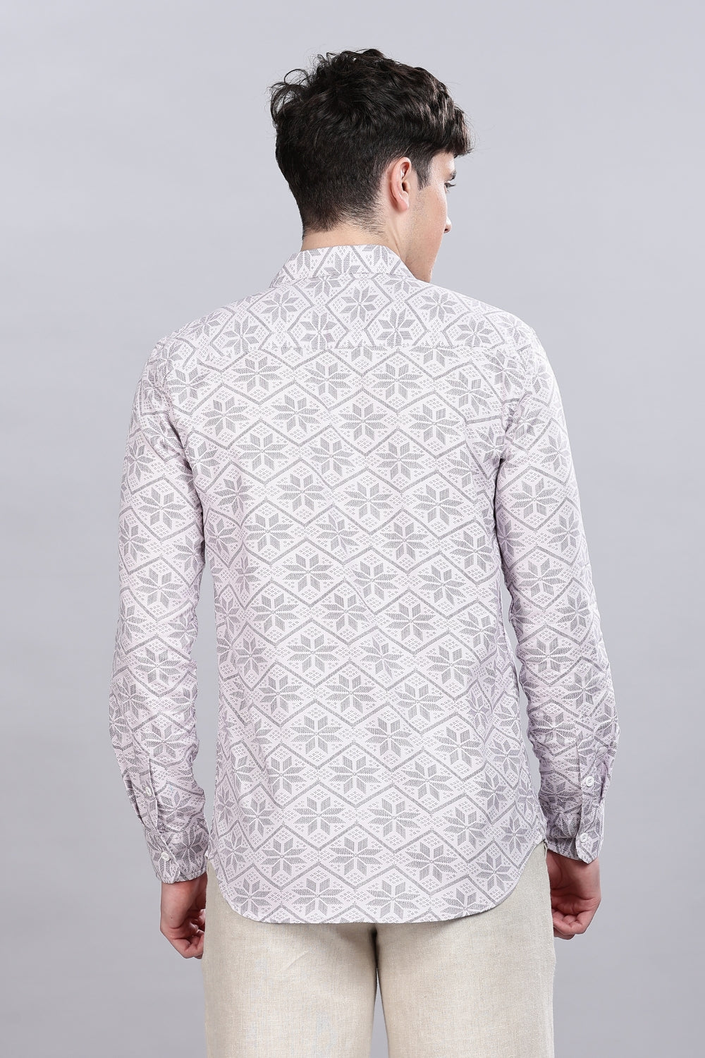 Kuvio Geometri Printed Shirt