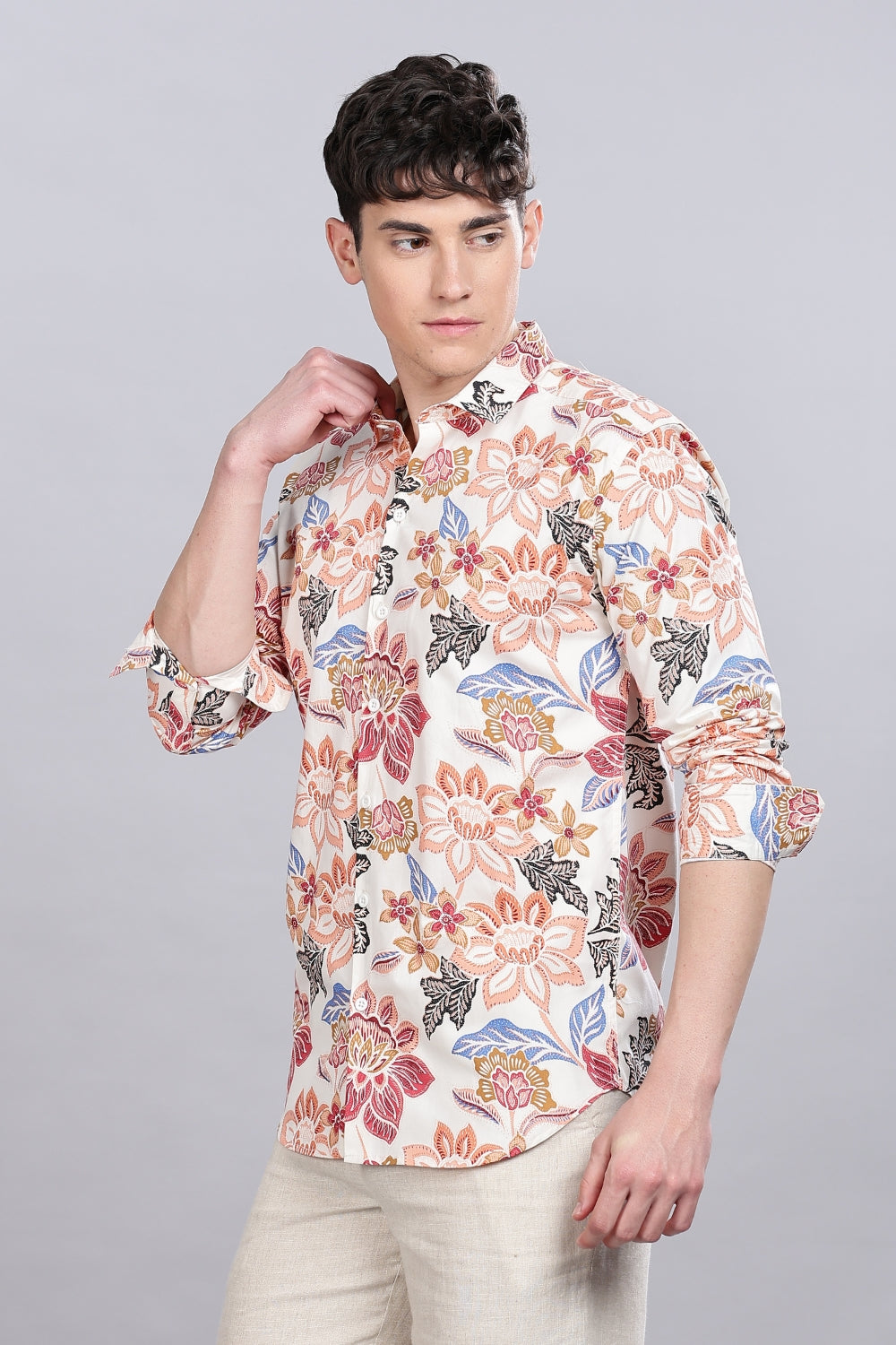 Oki Floral Printed Shirt Main image