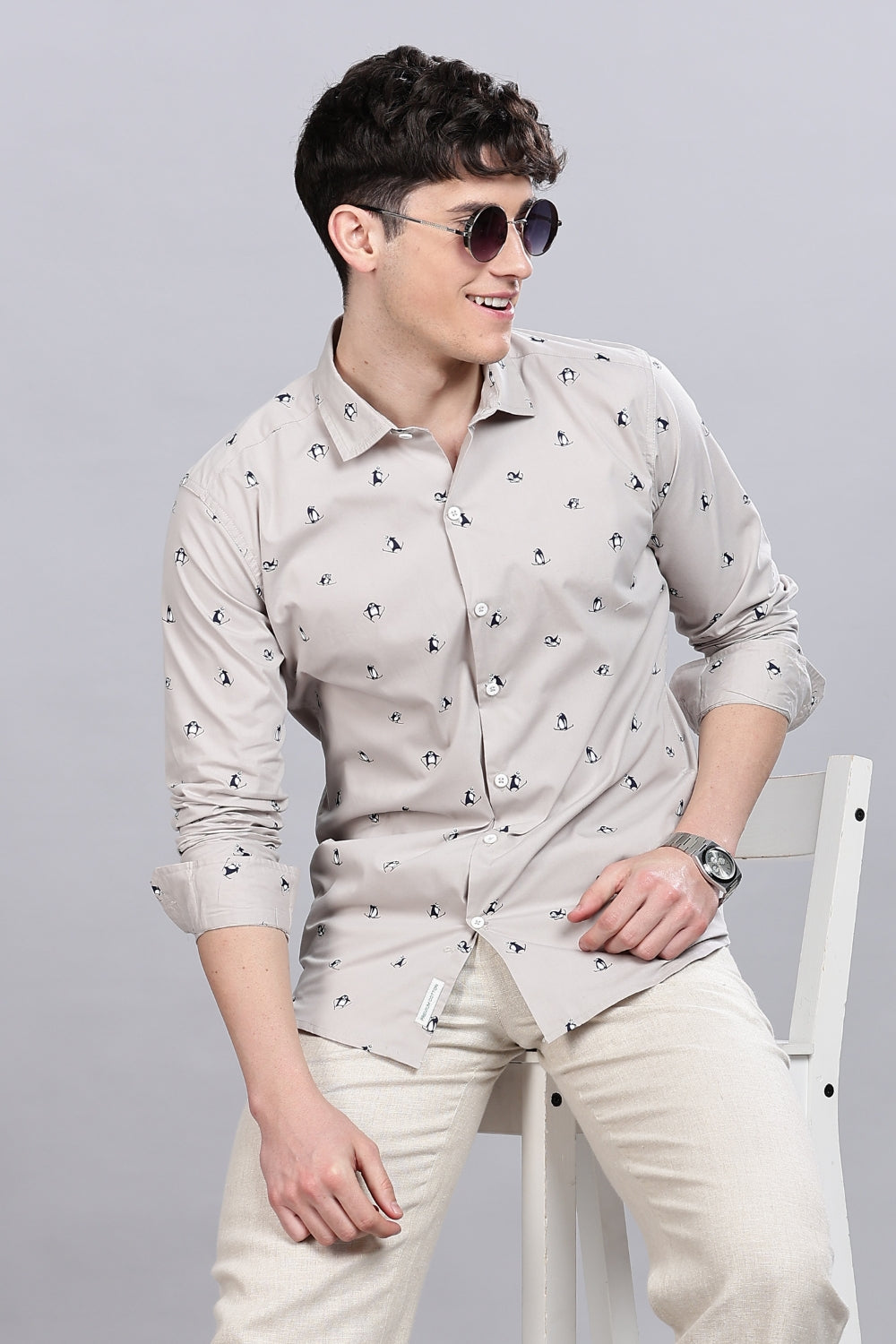 Ski Pingvin Printed Shirt Main image