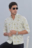 Block Floral Printed Shirt