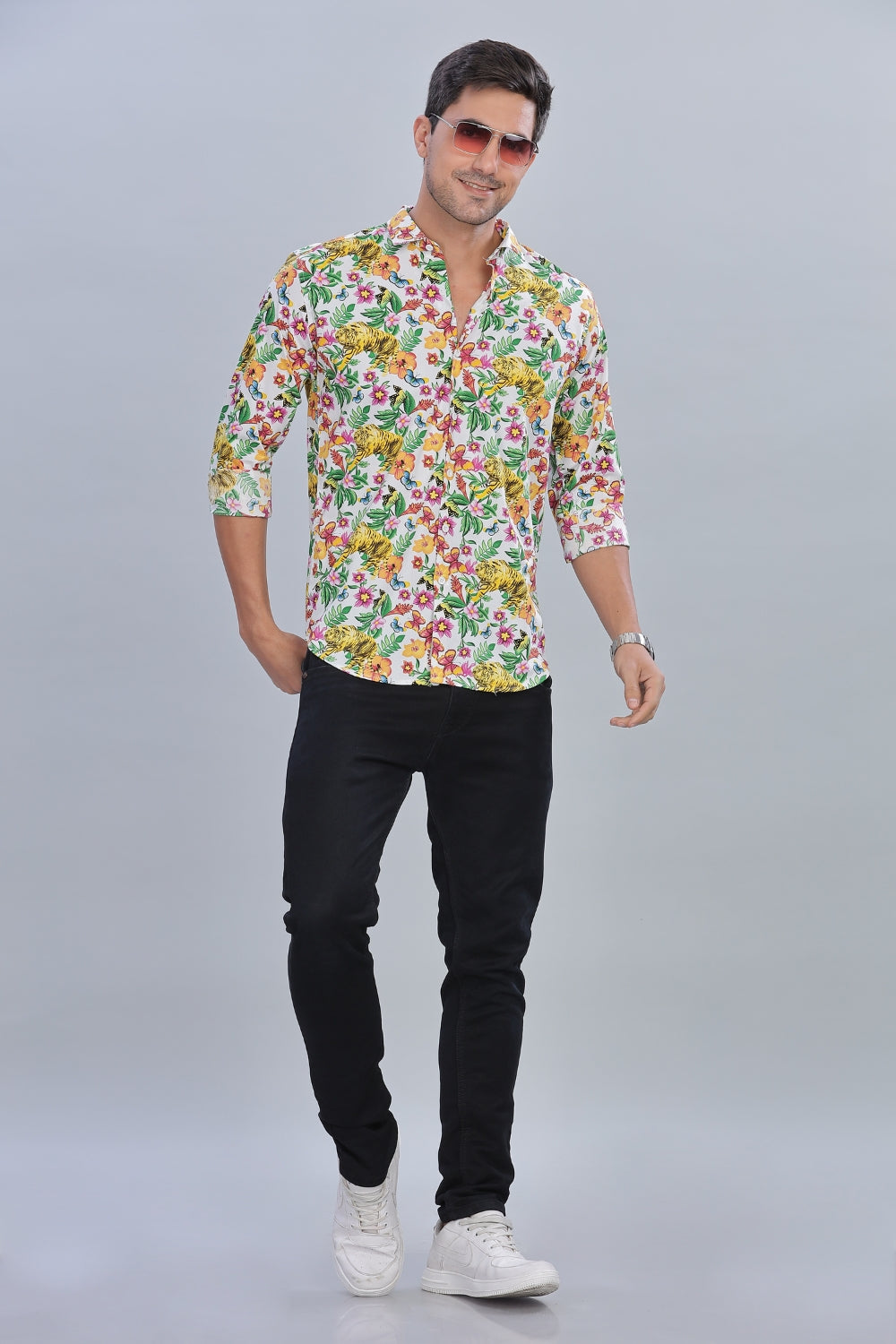 Tiger Printed Shirt