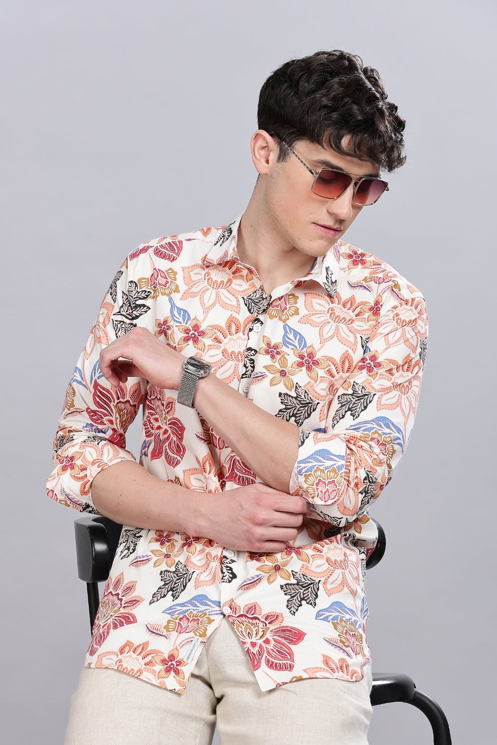 Oki Floral Printed Shirt Secondary image