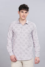 Kuvio Geometri Printed Shirt
