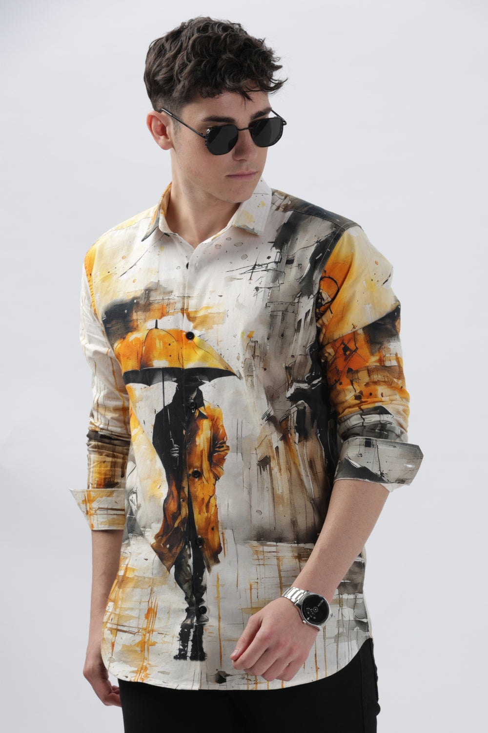 The Umbrellaa Man Designer Shirt Main image