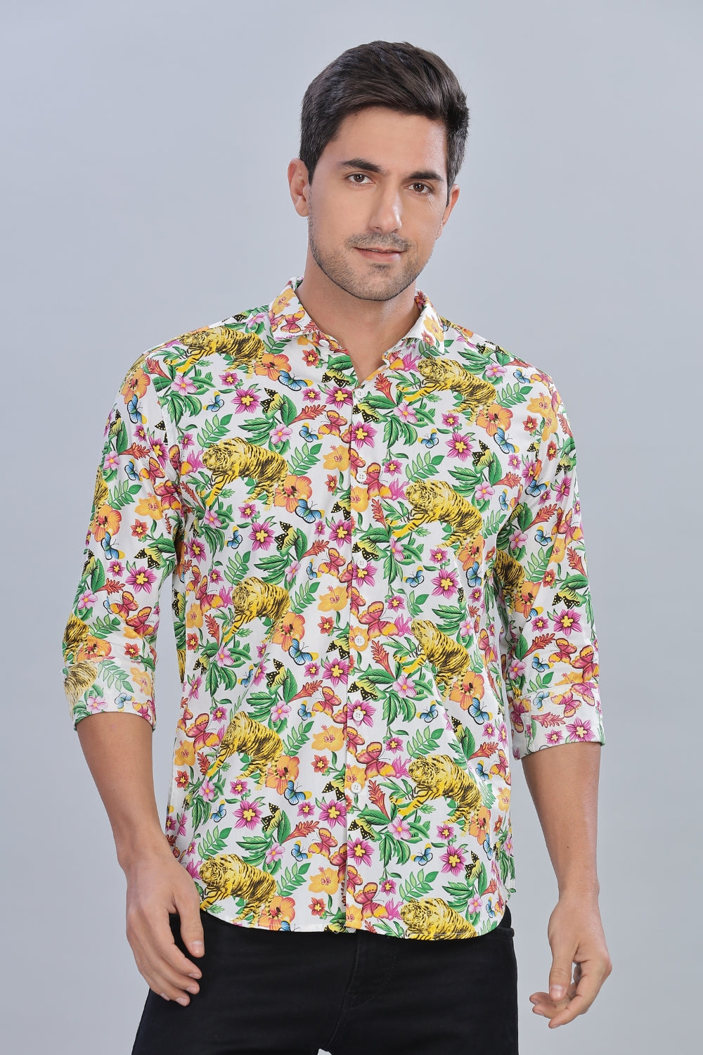 Tiger Printed Shirt