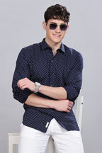 Snow Flakes Printed Shirt