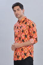 Black Horse Printed Shirt