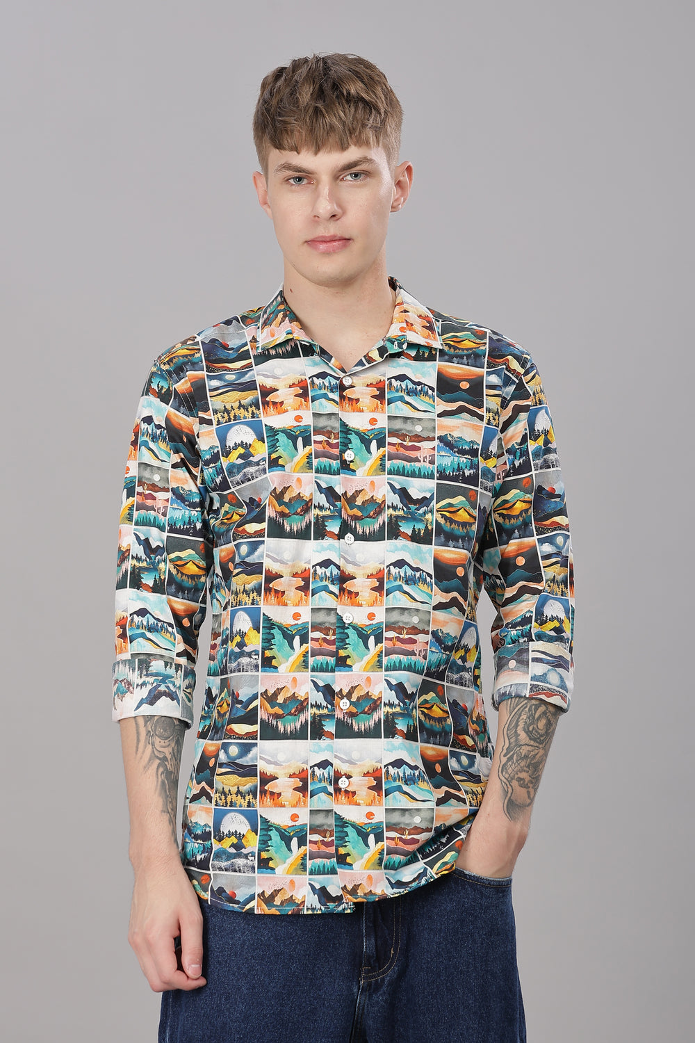 First Light Printed Shirt