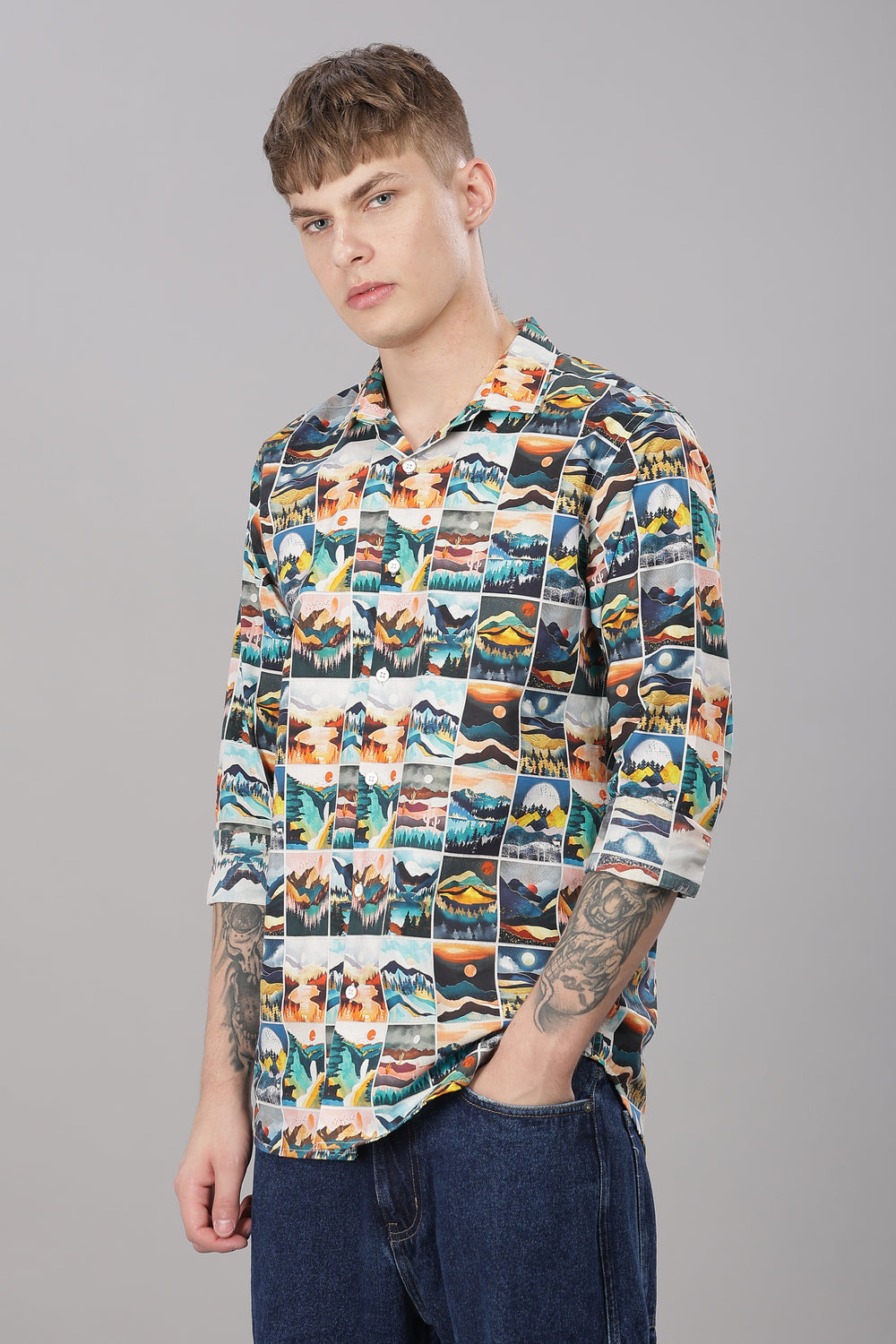 First Light Printed Shirt