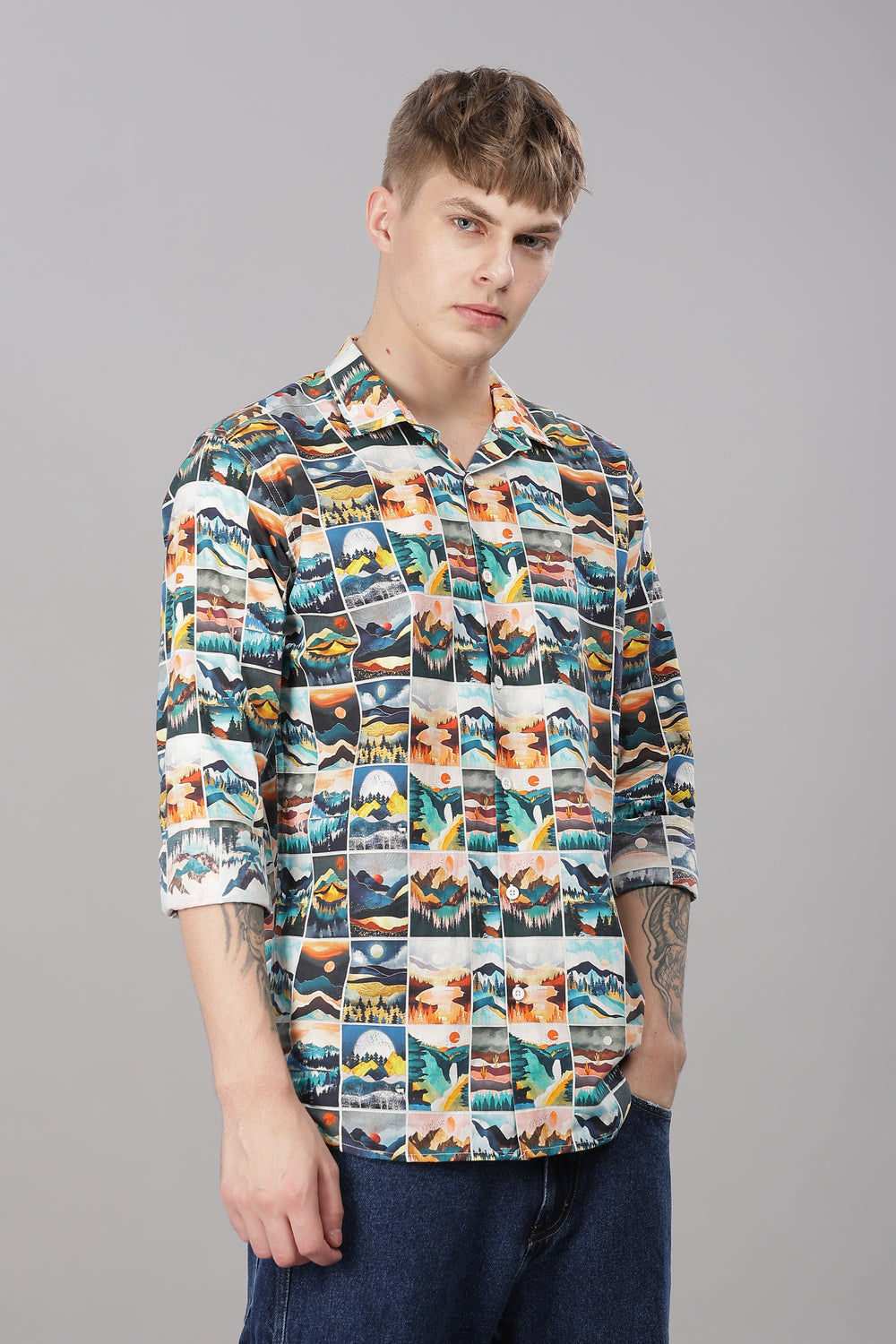 First Light Printed Shirt