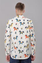 Dalla Horz Printed Shirt