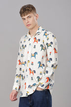 Dalla Horz Printed Shirt