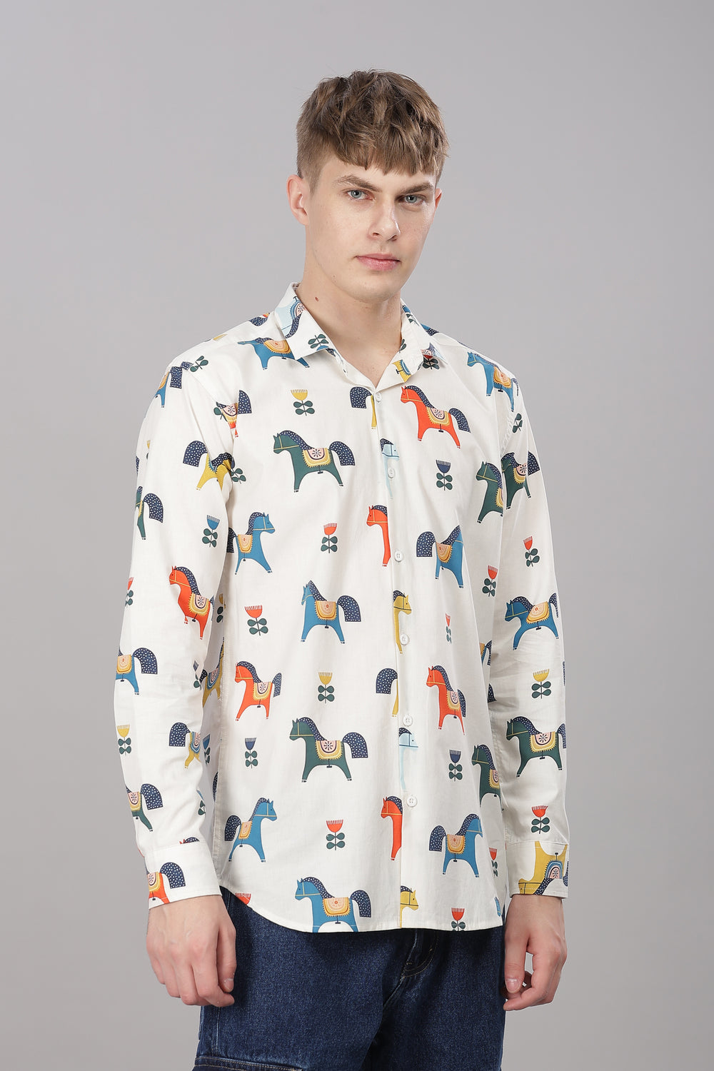 Dalla Horz Printed Shirt