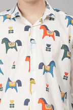 Dalla Horz Printed Shirt