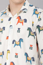 Dalla Horz Printed Shirt
