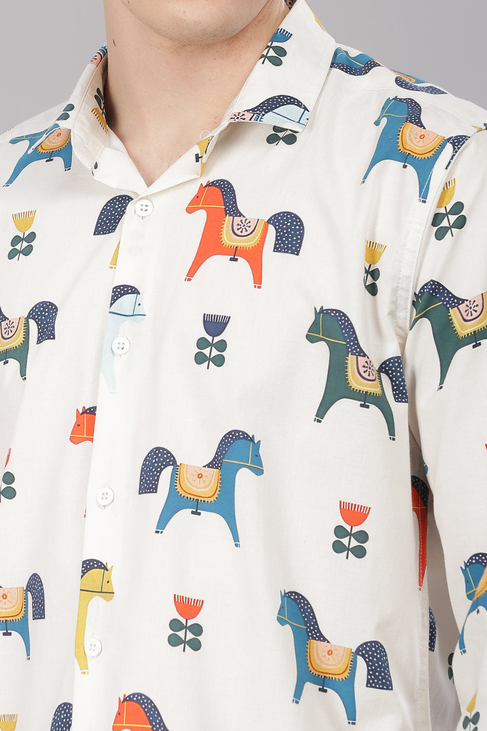 Dalla Horz Printed Shirt