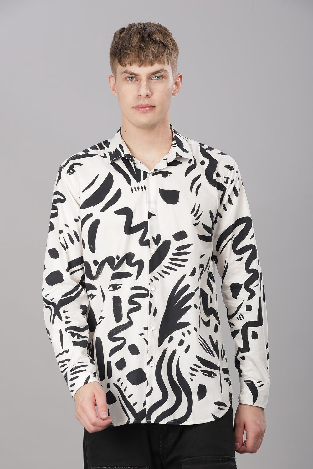 Hidden Printed Shirt