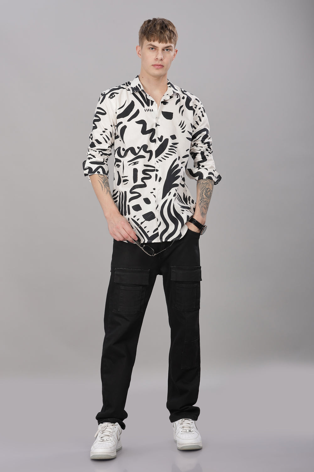 Hidden Printed Shirt