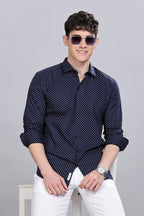 Snow Flakes Printed Shirt