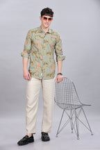 Ouro Floral Printed Shirt