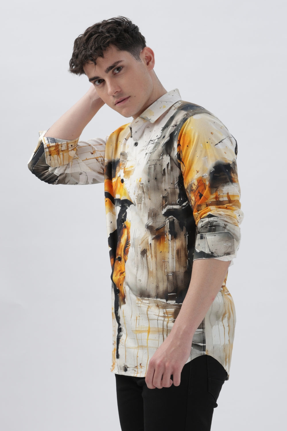 The Umbrellaa Man Designer Shirt