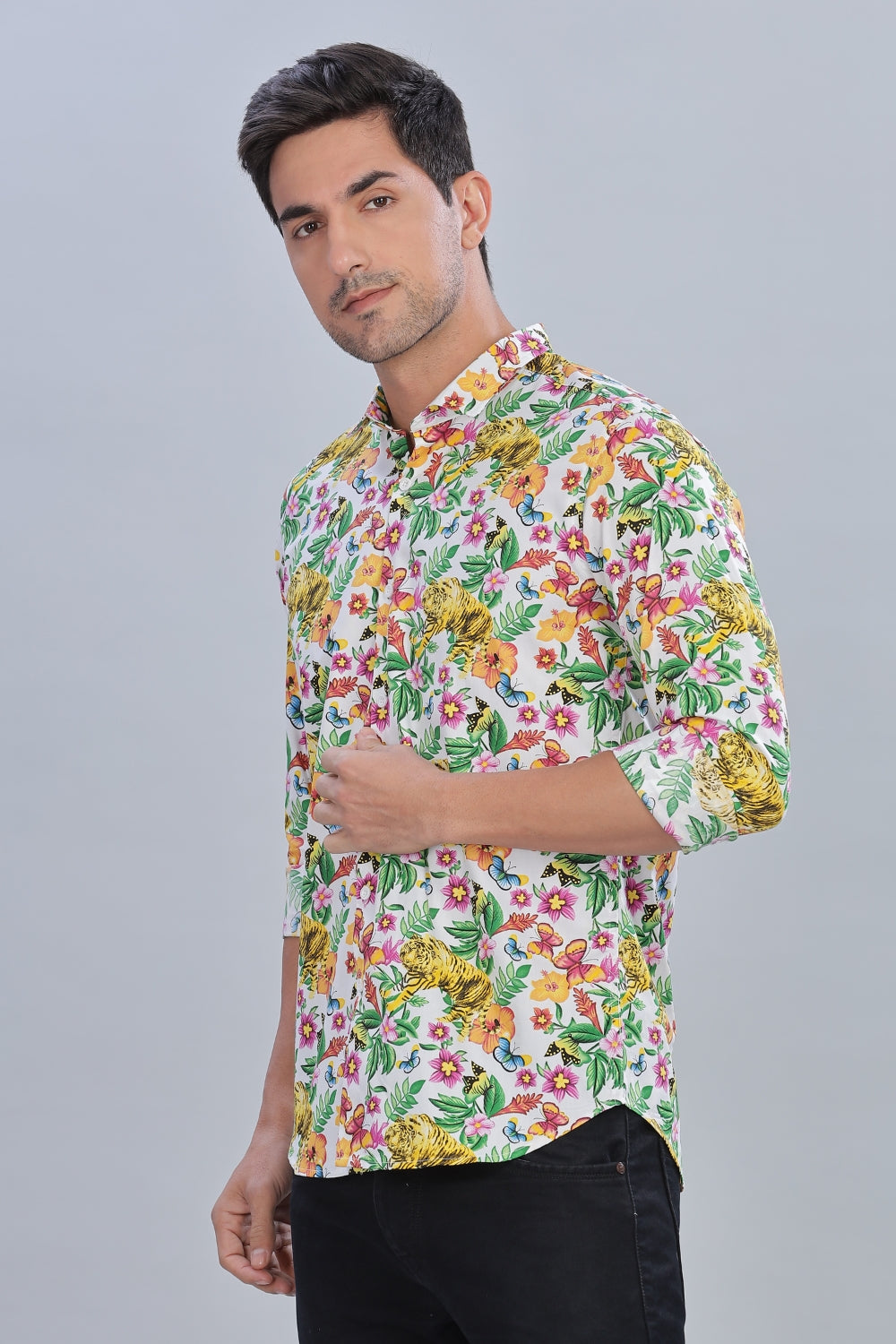 Tiger Printed Shirt