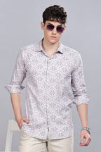 Kuvio Geometri Printed Shirt