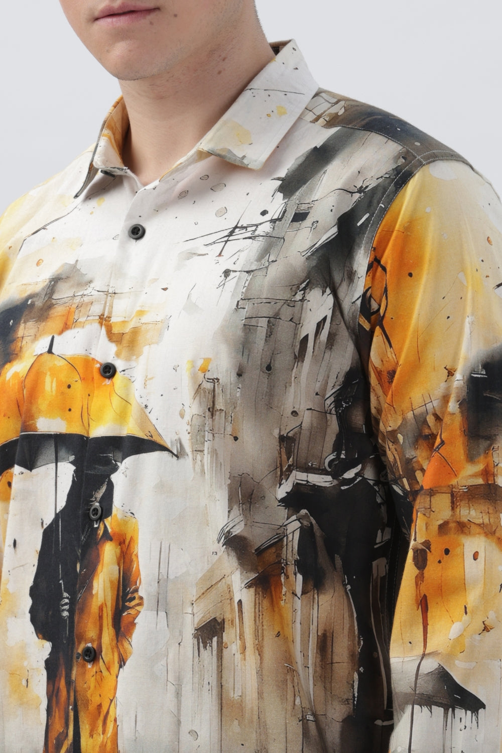 The Umbrellaa Man Designer Shirt