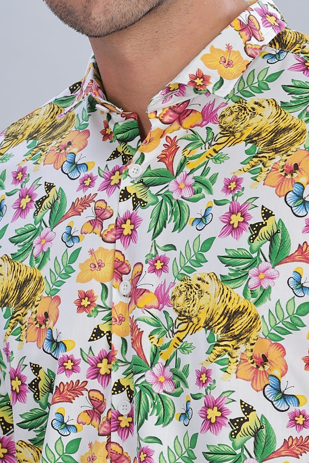 Tiger Printed Shirt