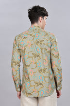 Ouro Floral Printed Shirt