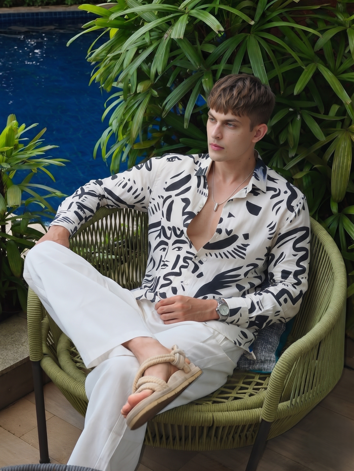 Hidden Printed Shirt