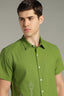 The Verdant Street Lamp Embroidered Shirt