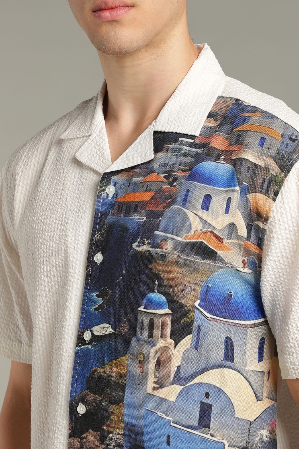 The Mediterranean Escape Split Resort Shirt Secondary image