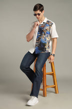 The Mediterranean Escape Split Resort Shirt