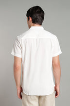 The Lakeside Pier Embroidered Short Sleeve Shirt