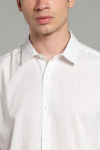 The Lakeside Pier Embroidered Short Sleeve Shirt