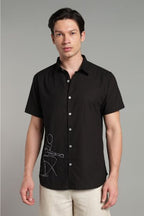 The Acoustic Session Embroidered Short Sleeve Shirt