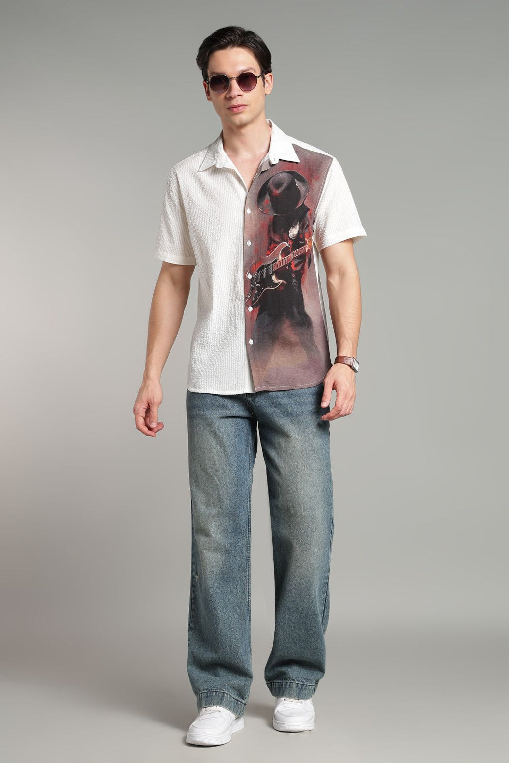 The Midnight Riff Graphic Camp Shirt