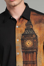 The London Calling Graphic Camp Shirt