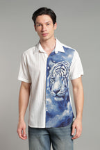 The Frost Tiger Split Graphic Shirt