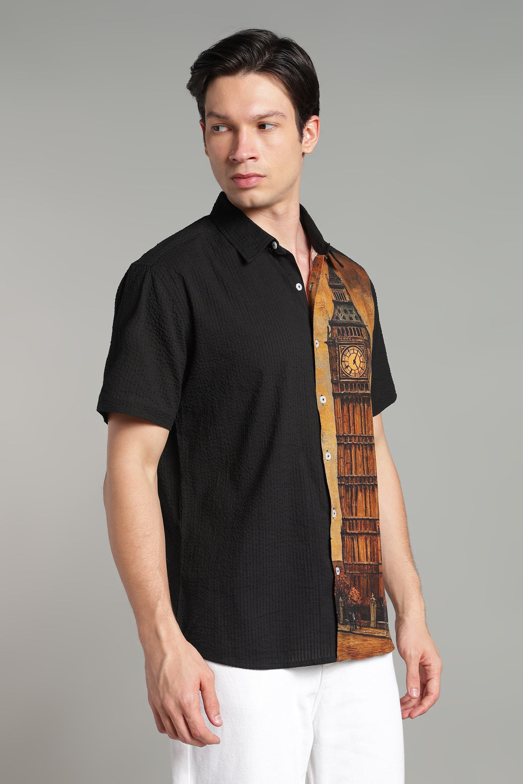The London Calling Graphic Camp Shirt